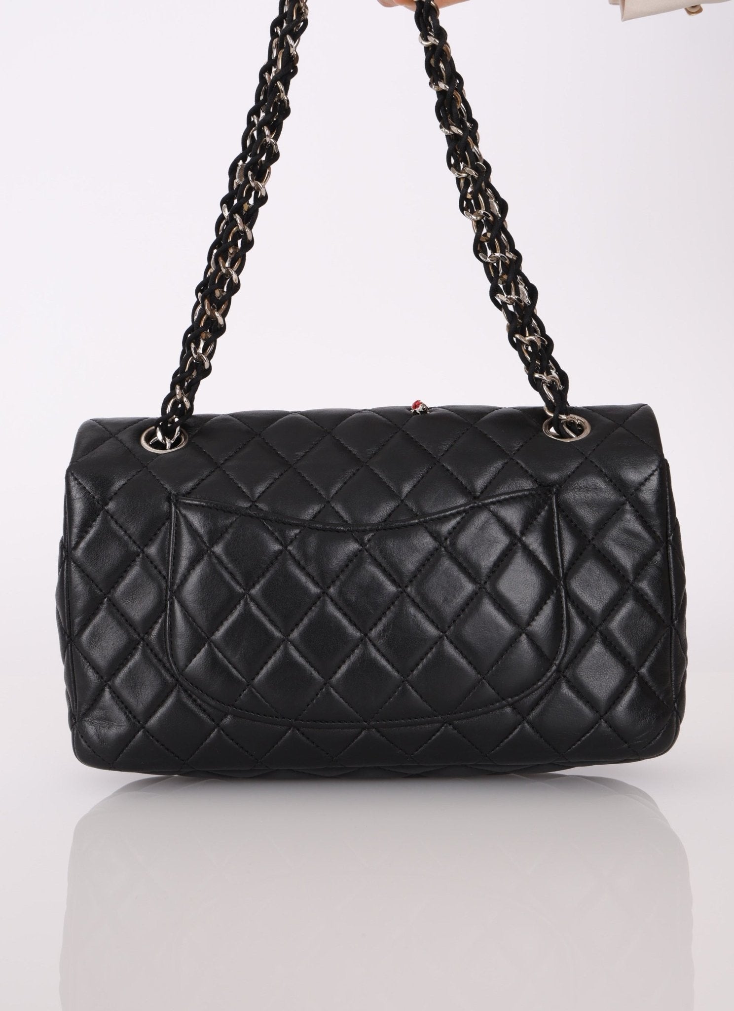 Ultra - Rare Chanel 2011 Lambskin Ladybug Classic Flap Bag - FashioNica