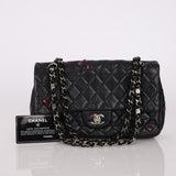 Ultra - Rare Chanel 2011 Lambskin Ladybug Classic Flap Bag - FashioNica