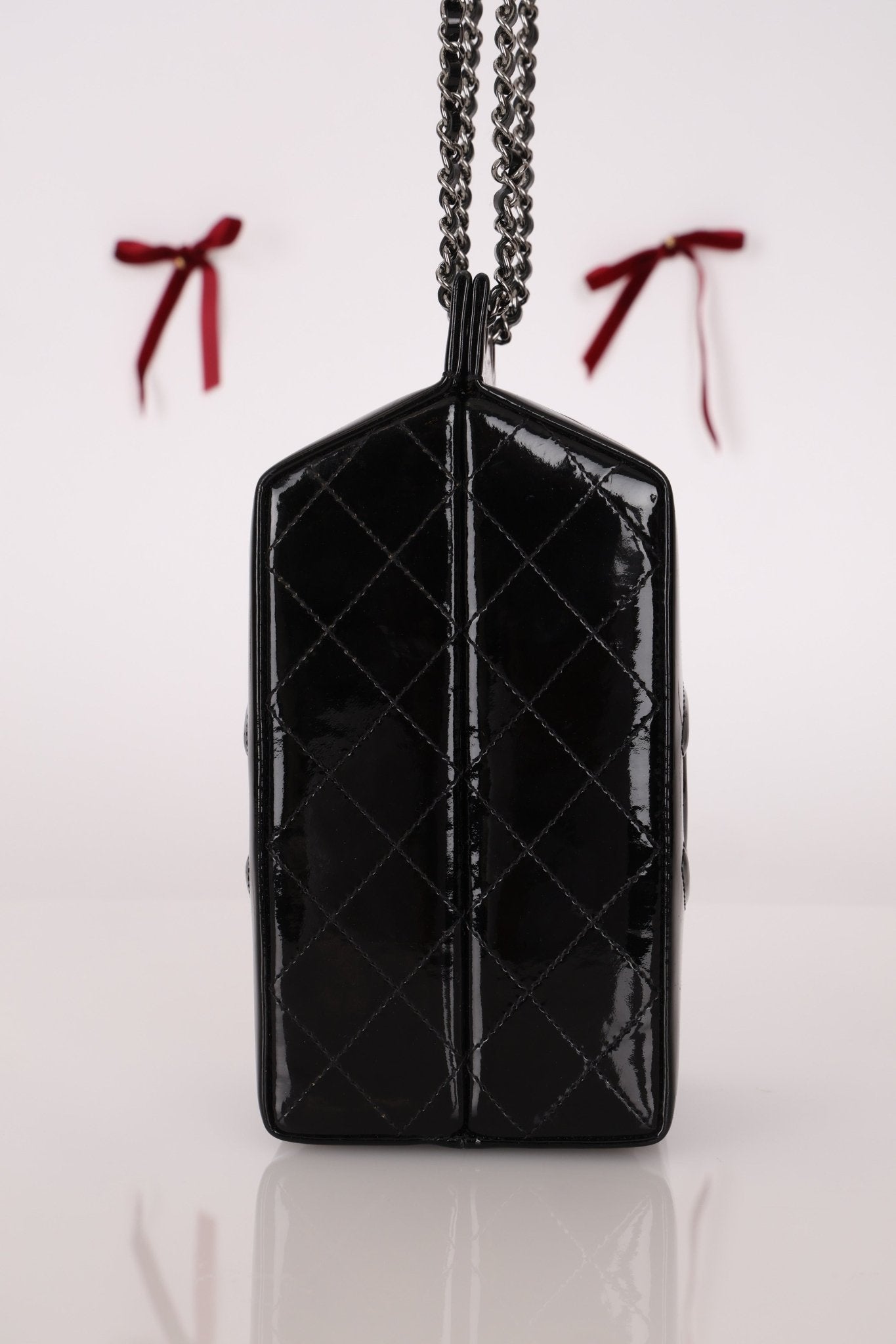 Ultra - Rare Chanel 2014 Patent Milk Carton Bag - FashioNica