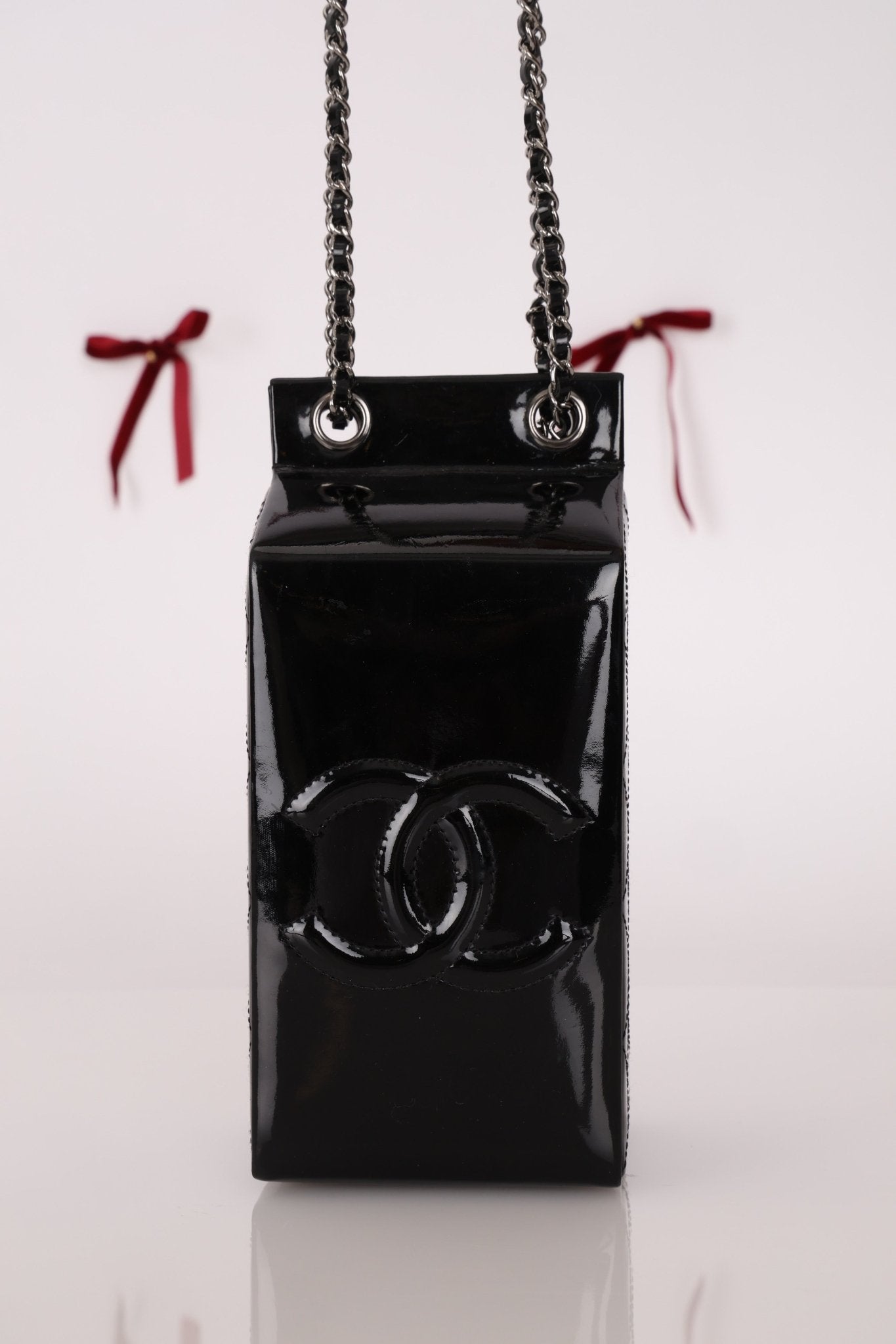 Ultra - Rare Chanel 2014 Patent Milk Carton Bag - FashioNica