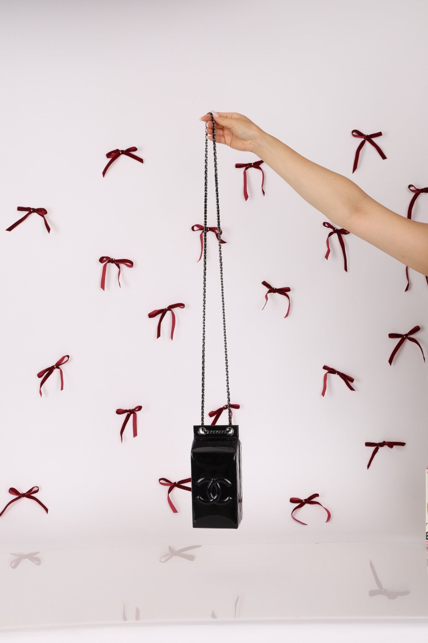 Ultra - Rare Chanel 2014 Patent Milk Carton Bag - FashioNica