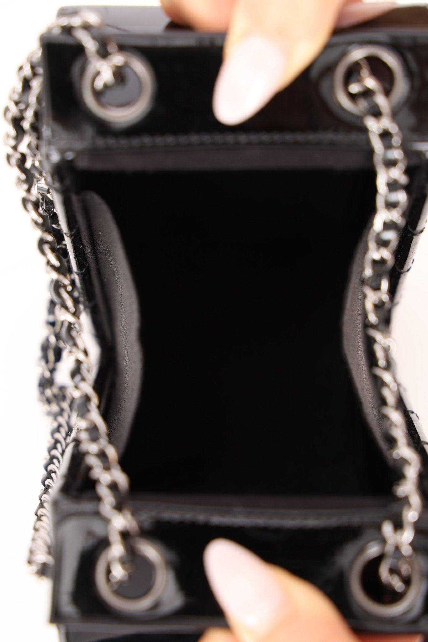 Ultra - Rare Chanel 2014 Patent Milk Carton Bag - FashioNica