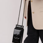 Ultra - Rare Chanel 2014 Patent Milk Carton Bag - FashioNica