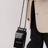Ultra - Rare Chanel 2014 Patent Milk Carton Bag - FashioNica