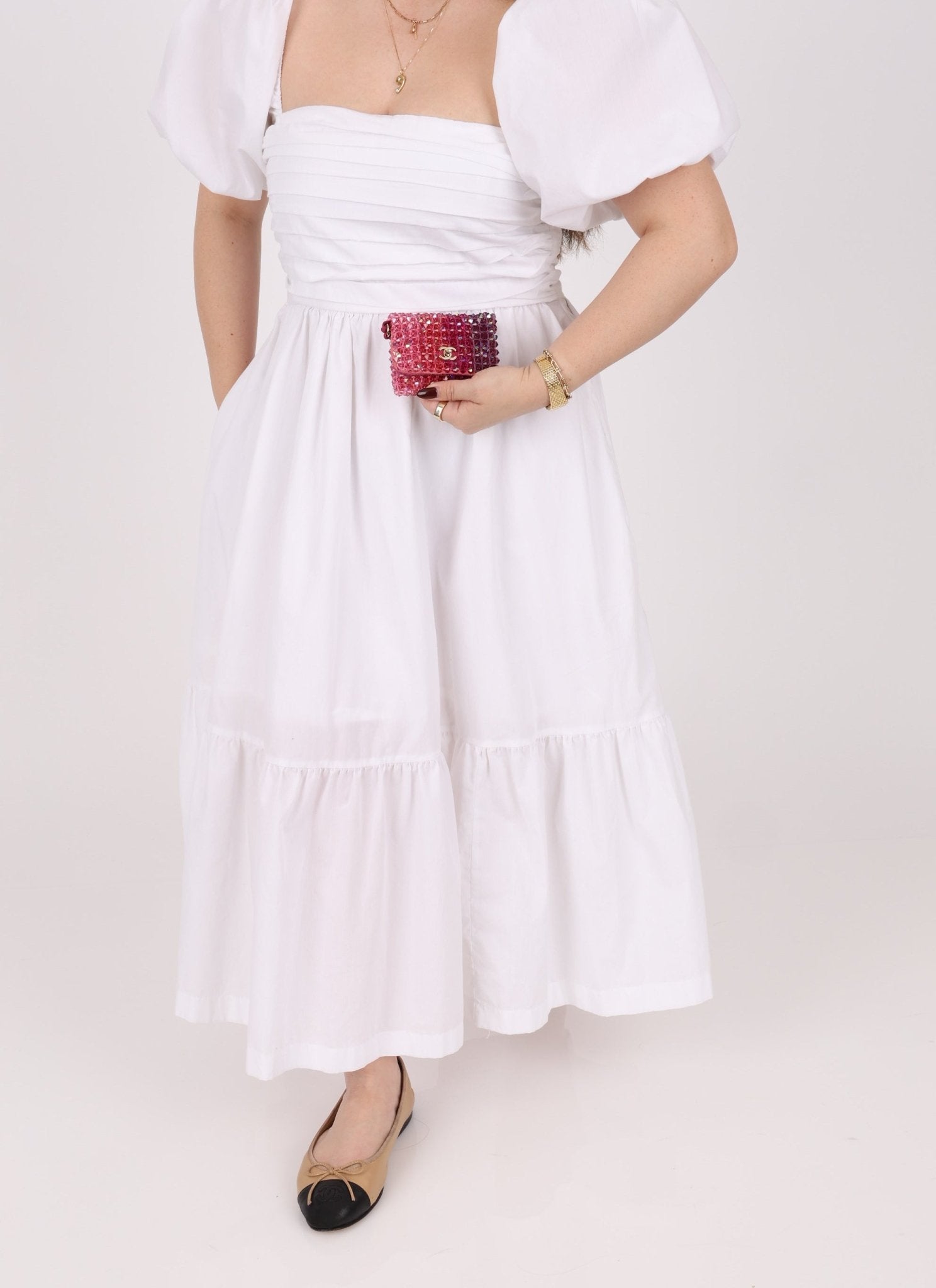 Ultra - Rare Chanel 2020 Crystal Mini Ombre Flap Bag - FashioNica