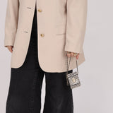 Ultra - Rare Chanel Metal Cardholder on Chain - FashioNica