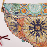 Ultra - Rare Dior 2020 "Dior in Lights" Sequin Beaded Saddle Bag - FashioNica