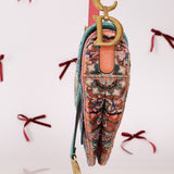 Ultra - Rare Dior 2020 "Dior in Lights" Sequin Beaded Saddle Bag - FashioNica