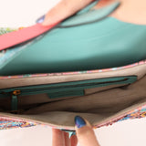 Ultra - Rare Dior 2020 "Dior in Lights" Sequin Beaded Saddle Bag - FashioNica