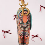 Ultra - Rare Dior 2020 "Dior in Lights" Sequin Beaded Saddle Bag - FashioNica