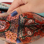 Ultra - Rare Dior 2020 "Dior in Lights" Sequin Beaded Saddle Bag - FashioNica