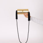 Ultra - Rare Fendi 1960s Gold Roma Coin Clasp Clutch - FashioNica