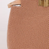 Ultra - Rare Fendi 2021 Haute Couture Light Pink Pearl and Velvet Small Peekaboo - FashioNica
