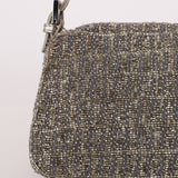 Ultra - Rare Fendi Beaded & Lizard Mini Mamma Baguette - FashioNica