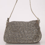 Ultra - Rare Fendi Beaded & Lizard Mini Mamma Baguette - FashioNica