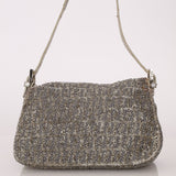 Ultra - Rare Fendi Beaded & Lizard Mini Mamma Baguette - FashioNica