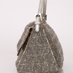 Ultra - Rare Fendi Beaded & Lizard Mini Mamma Baguette - FashioNica