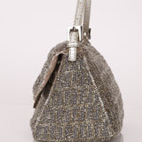 Ultra - Rare Fendi Beaded & Lizard Mini Mamma Baguette - FashioNica