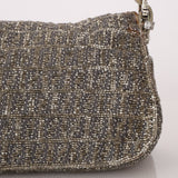 Ultra - Rare Fendi Beaded & Lizard Mini Mamma Baguette - FashioNica