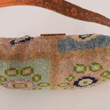 Ultra - Rare Fendi Beaded Lizard - Trimmed Baguette - FashioNica