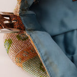 Ultra - Rare Fendi Beaded Lizard - Trimmed Baguette - FashioNica