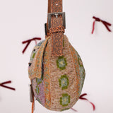 Ultra - Rare Fendi Beaded Lizard - Trimmed Baguette - FashioNica