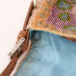 Ultra - Rare Fendi Beaded Lizard - Trimmed Baguette - FashioNica