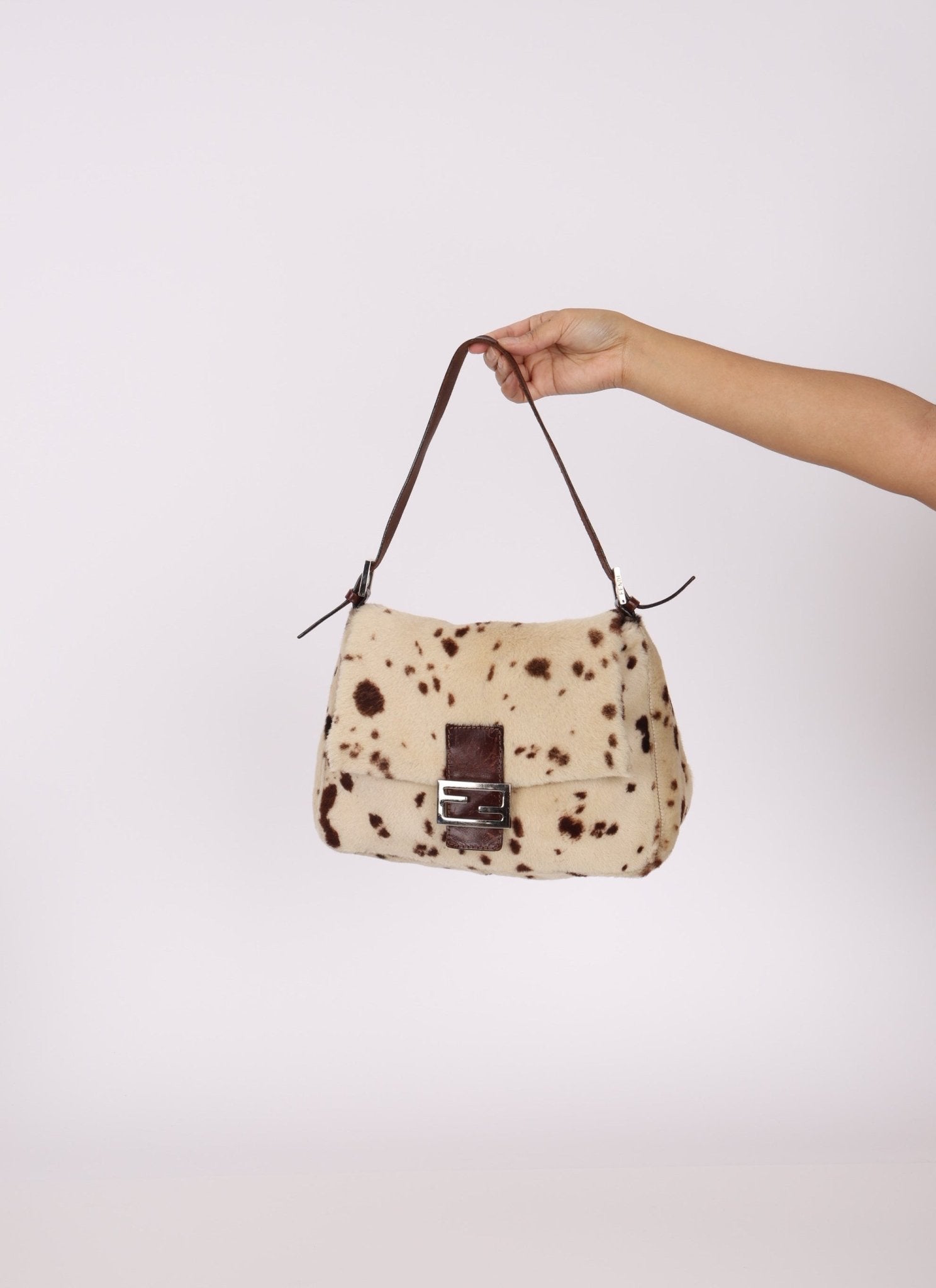 Ultra - Rare Fendi Dalmatian Mamma Baguette SHW - FashioNica