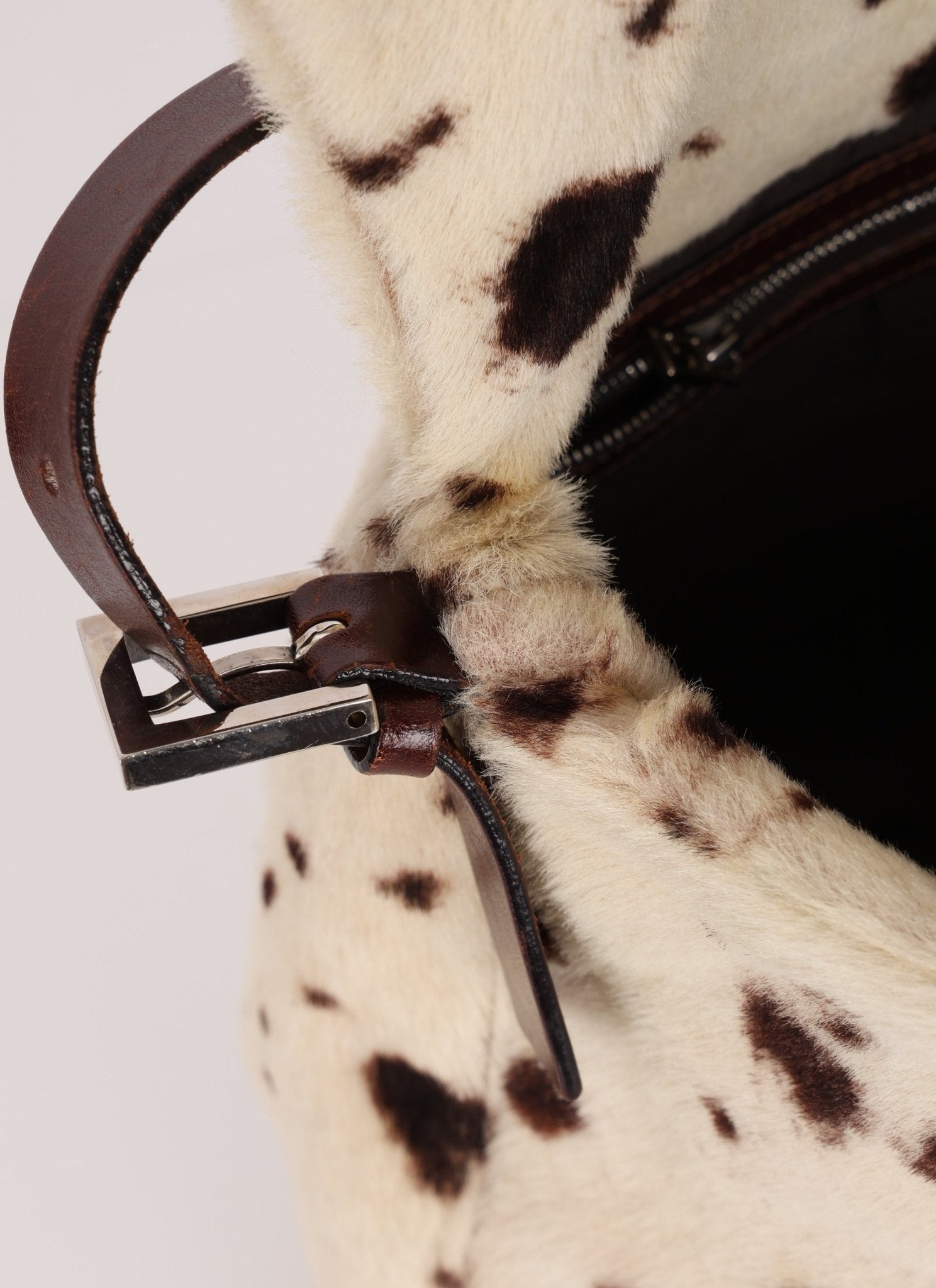 Ultra - Rare Fendi Dalmatian Mamma Baguette SHW - FashioNica