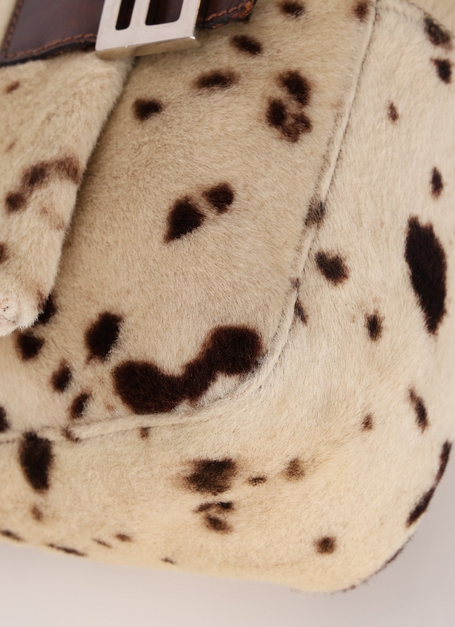 Ultra - Rare Fendi Dalmatian Mamma Baguette SHW - FashioNica