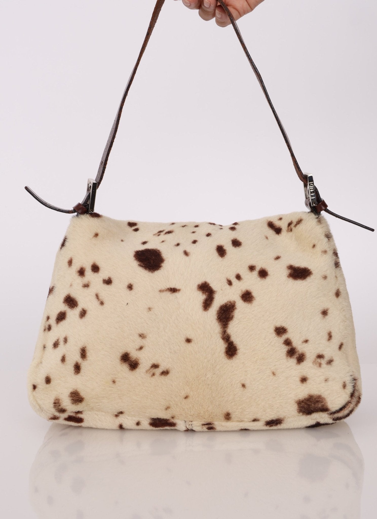Ultra - Rare Fendi Dalmatian Mamma Baguette SHW - FashioNica