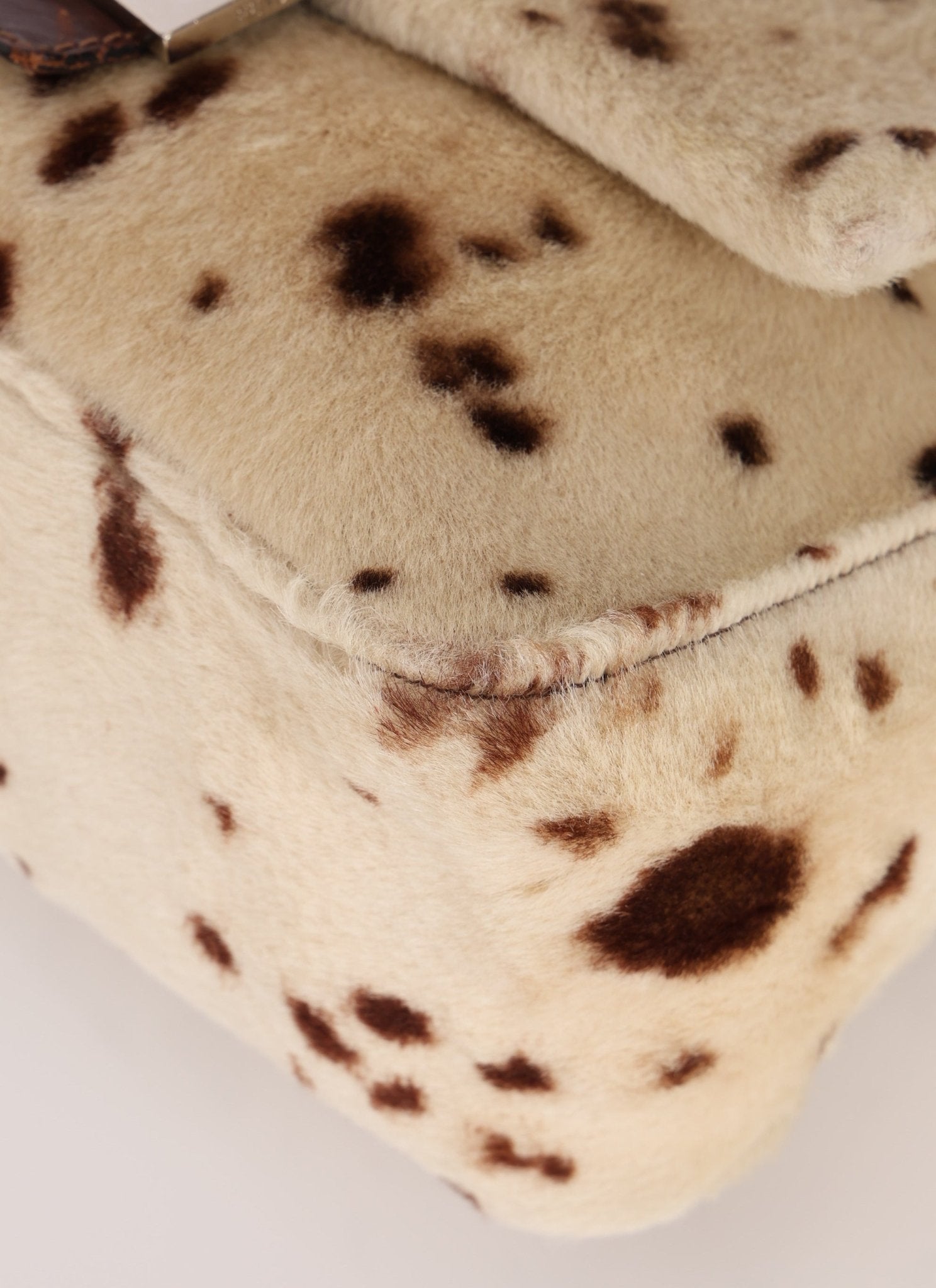 Ultra - Rare Fendi Dalmatian Mamma Baguette SHW - FashioNica