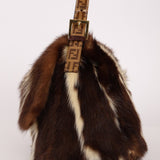 Ultra - Rare Fendi Fur and Zucchino Mamma Baguette - FashioNica