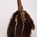Ultra - Rare Fendi Fur and Zucchino Mamma Baguette - FashioNica