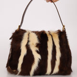 Ultra - Rare Fendi Fur and Zucchino Mamma Baguette - FashioNica