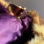 Ultra - Rare Fendi Fur and Zucchino Mamma Baguette - FashioNica