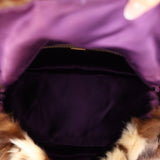 Ultra - Rare Fendi Fur and Zucchino Mamma Baguette - FashioNica