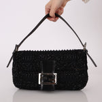 Ultra - Rare Fendi Hand - Beaded Baguette - FashioNica