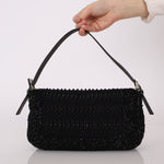 Ultra - Rare Fendi Hand - Beaded Baguette - FashioNica
