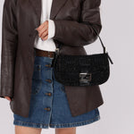 Ultra - Rare Fendi Hand - Beaded Baguette - FashioNica