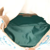 Ultra - Rare Fendi Linen Floral & Lizard Beaded Mamma Baguette - FashioNica