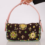 Ultra - Rare Fendi Ponyhair Beaded Baguette - FashioNica
