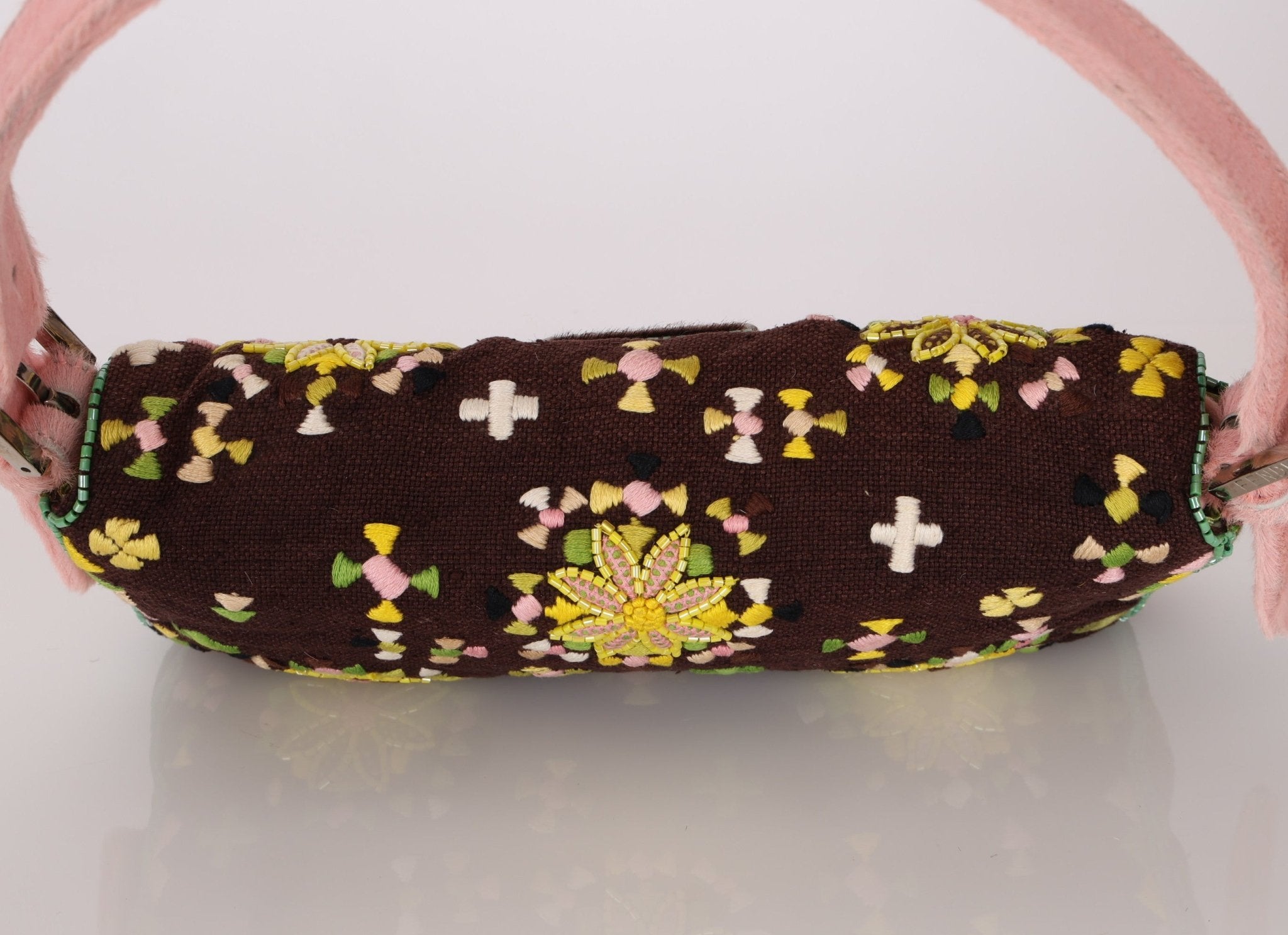 Ultra - Rare Fendi Ponyhair Beaded Baguette - FashioNica