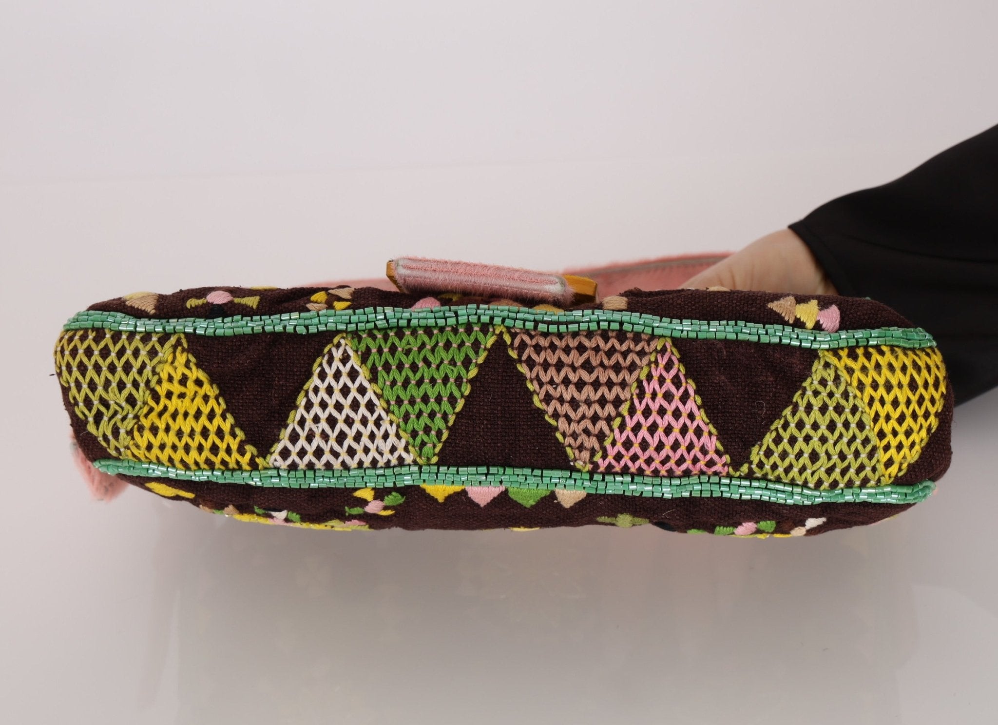 Ultra - Rare Fendi Ponyhair Beaded Baguette - FashioNica
