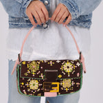 Ultra - Rare Fendi Ponyhair Beaded Baguette - FashioNica