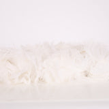 Ultra - Rare Fendi White Ostrich Feather Baguette - FashioNica