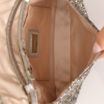 Ultra - Rare Fendi Zucchino Beaded Mini Baguette on Lizard Strap - FashioNica