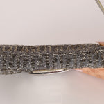 Ultra - Rare Fendi Zucchino Beaded Mini Baguette on Lizard Strap - FashioNica