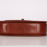 Ultra - Rare Gucci 1947 Lizard Bamboo Large Top Handle Bag - FashioNica