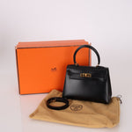 Ultra - Rare Hermès 1992 Box Mini Kelly Top Handle - FashioNica